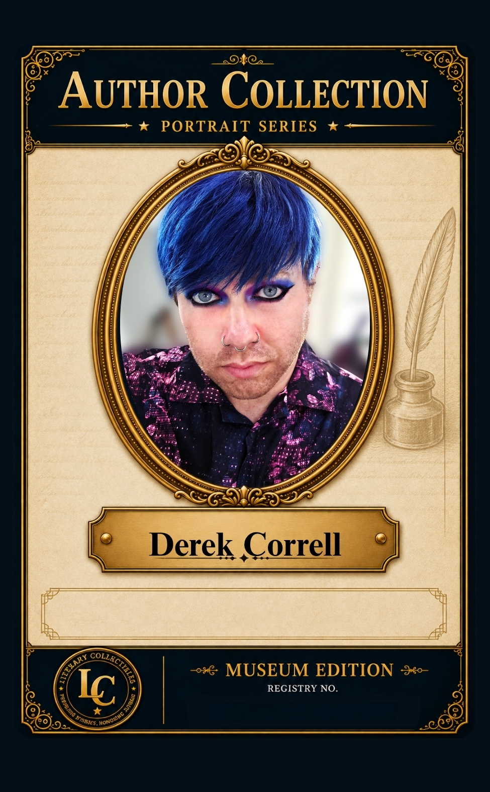 Derek Correll author collectible
