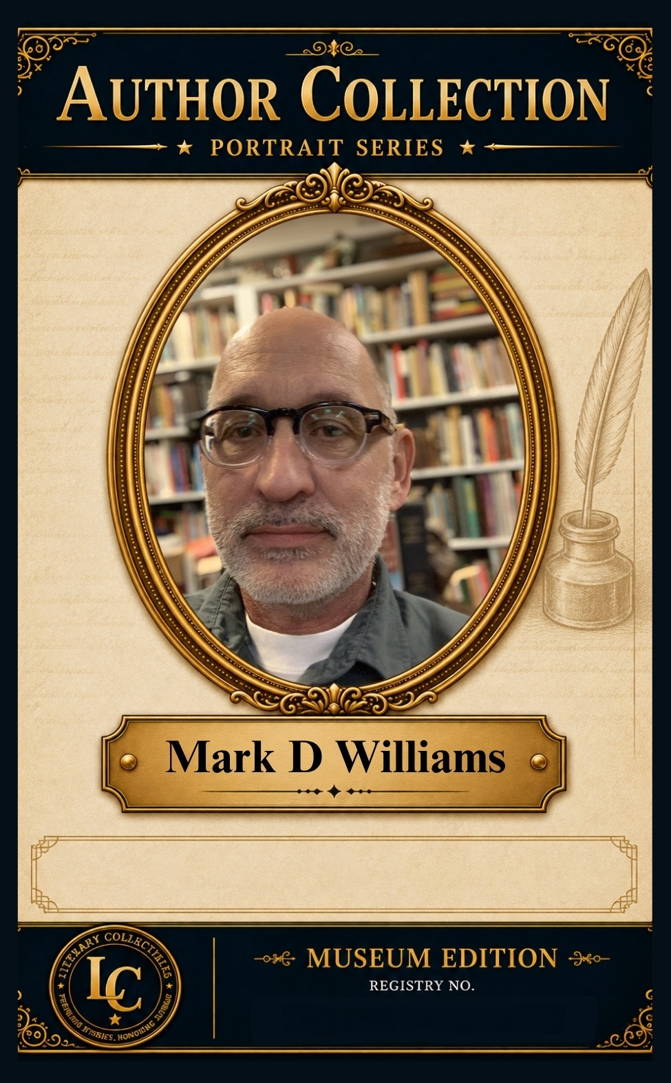 Mark D. Williams author collectible