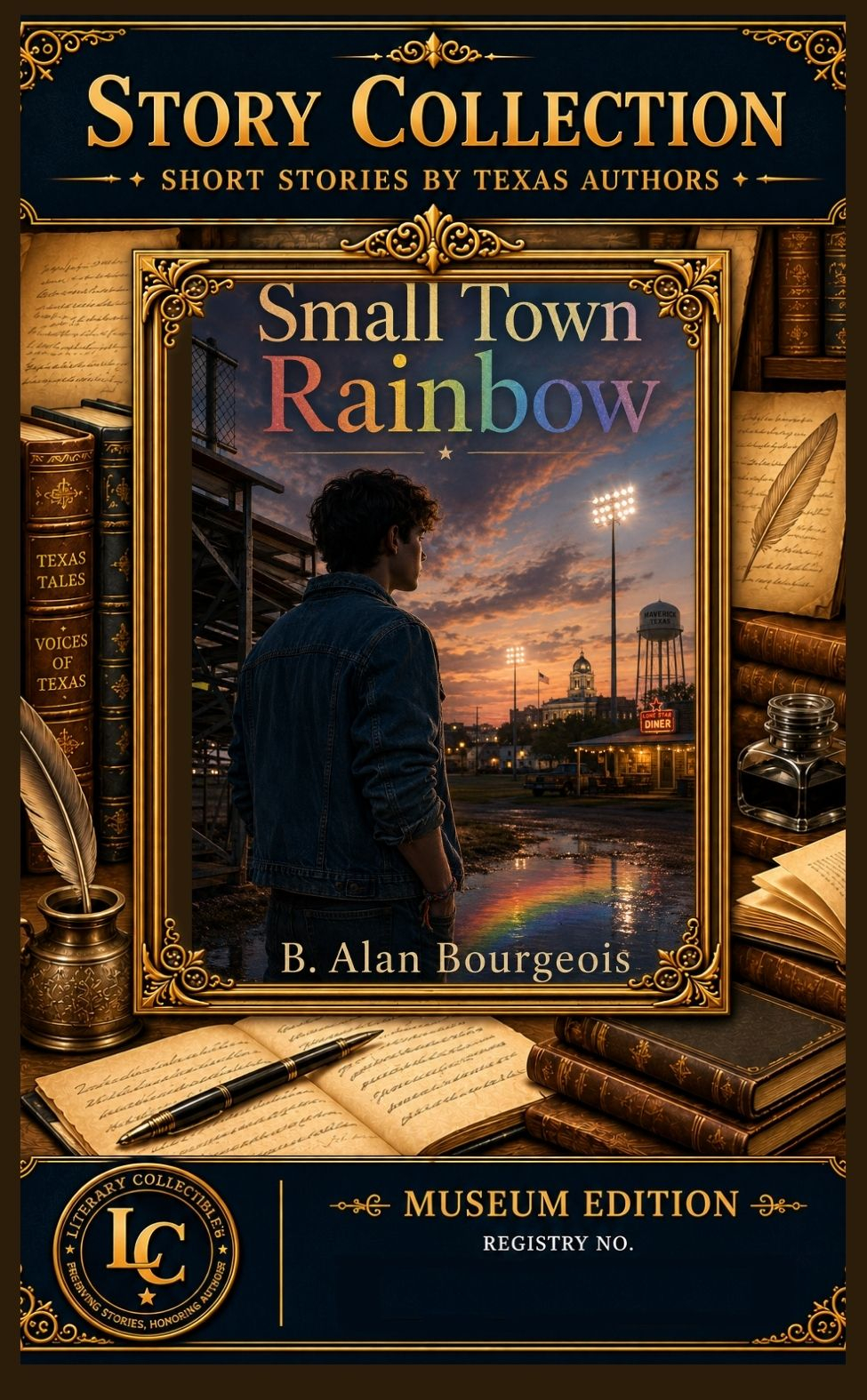 Front of the Small Town Rainbow collectible
