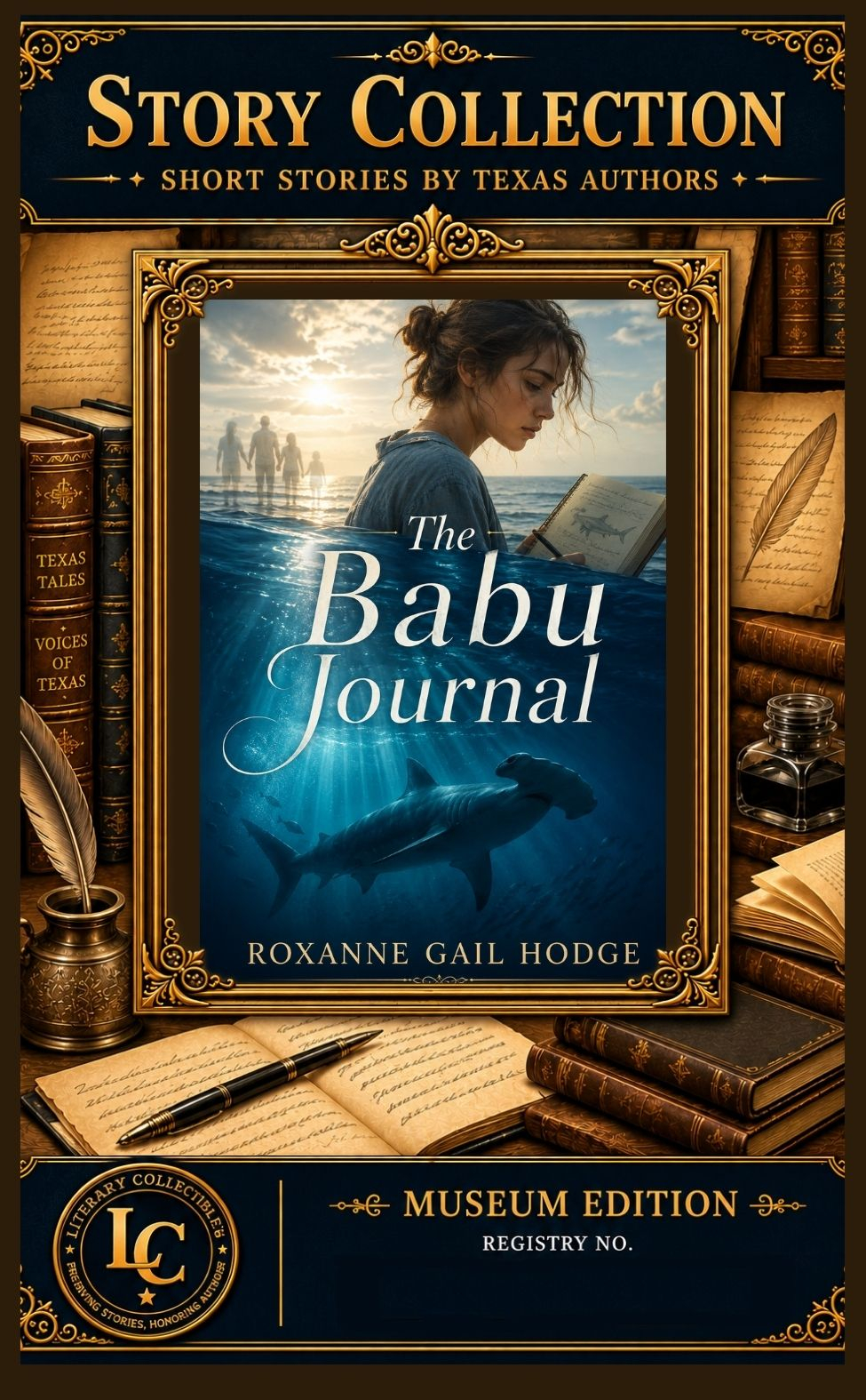 Front of the The Babu Journal collectible