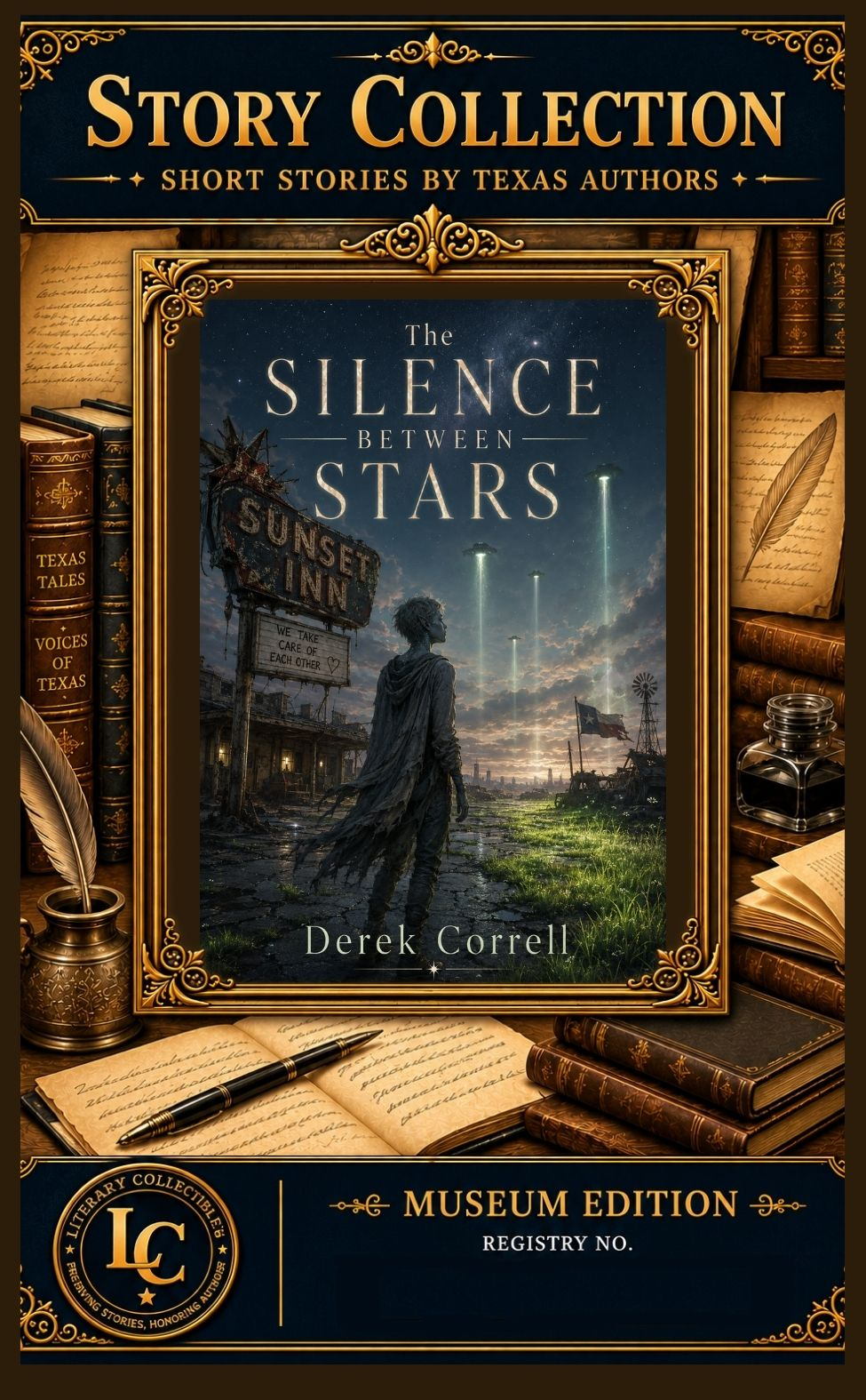Front of the The Silence Between Stars collectible