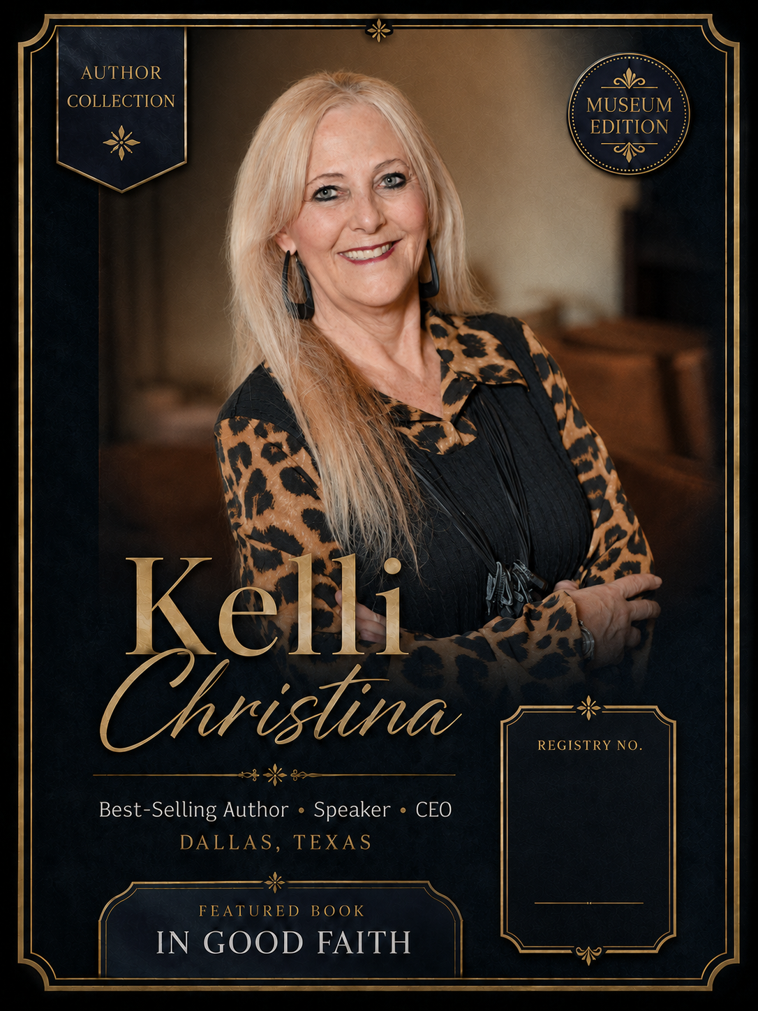 Kelli Christina Author Collectible